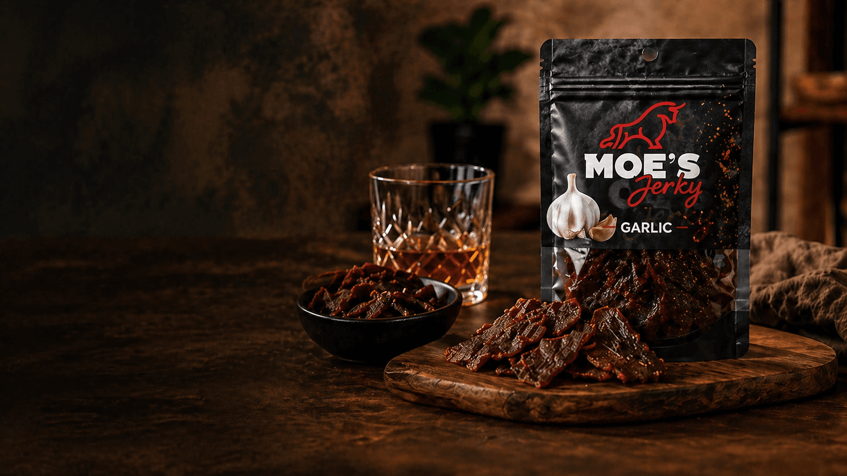 Beef Jerky background